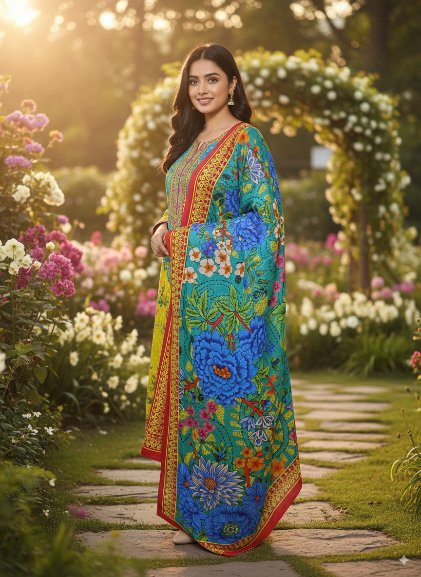 New Exclusive Jomjom A+ Great Suti Three Piece Very new Design 100% Color Guarantee Very comfortable clothes Very Special Dresses 02