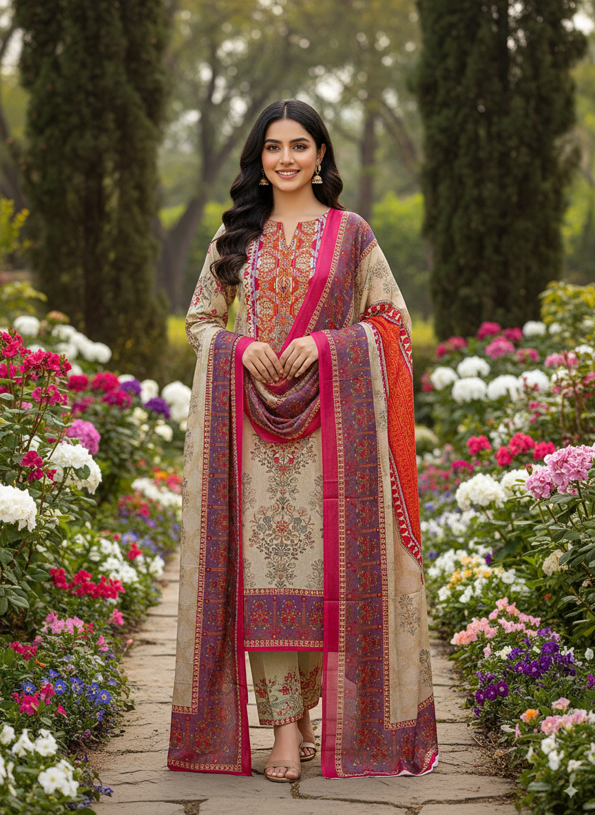 New Exclusive Jomjom A+ Great Suti Three Piece Very new Design 100% Color Guarantee Very comfortable clothes Very Special Dresses 16